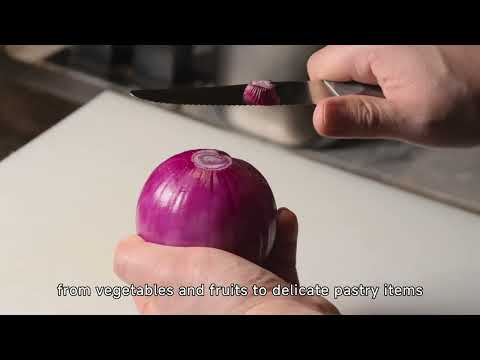 Titanion APEX: Titanium Serrated Kitchen Knives