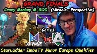 Nigma vs Alliance | Crazy Monkey King Miracle Grand Finals StarLadder Minor EU Qual Dota 2 Game3 screenshot 2