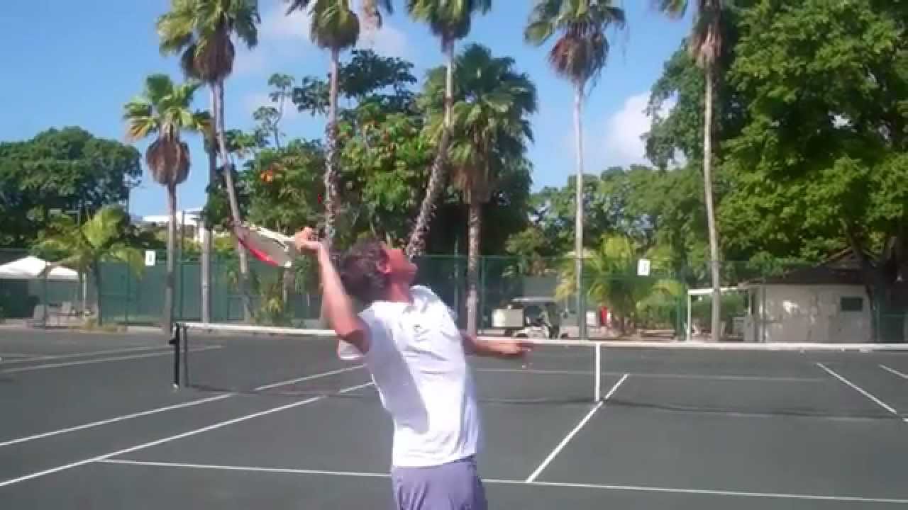 Cliff Drysdale Tennis Tip of the Month The Serve YouTube