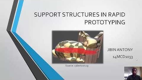 support structures in rapid prototyping
