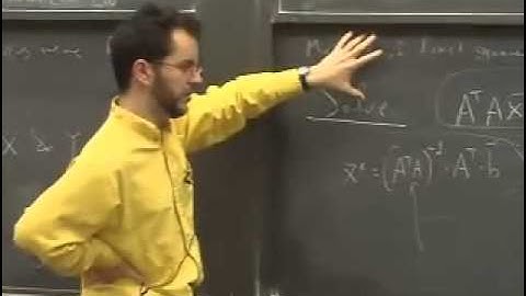 Lec 09 - Linear Algebra | Princeton University