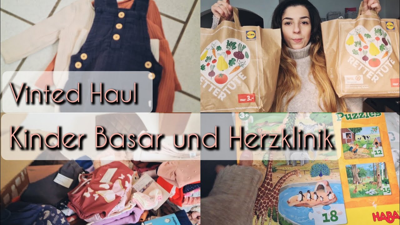 Vlog | Second Hand Haul | Vinted | Lidl Retter Tüte | Herzklinik
