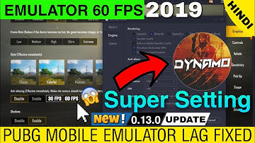 PUBG EMULATOR 0.13.0 *No Lag* SUPER SETTING(4GB RAM)अब GAME चलेगा SUPER DUPER..2019 100% WORKS