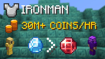 The New BEST Ironman Money Making Method?? | Hypixel Skyblock