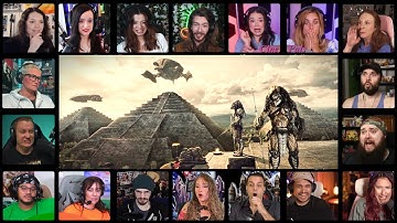 Predator History On Earth Scene | Alien vs. Predator (2004)  * Reaction Mashup