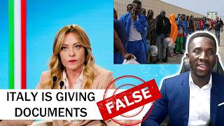 ITALY to give documents|| Immigrant with No documents || What you must know 🇬🇭TWI ifrancismedia 