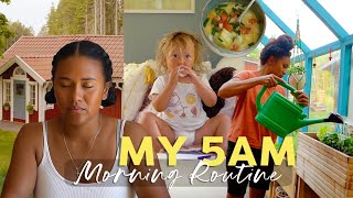 My 5am Morning Routine | Realistic & Relaxing Countryside Edition