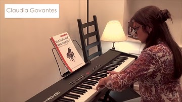 Inventions 3 Voices J S Bach | Claudia Govantes