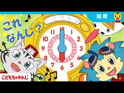とけいがよめるってかっこいい 4 5歳向け すてっぷ 2025年12月号体験映像 ひらがな とけい 好奇心 しまじろうチャンネル公式 