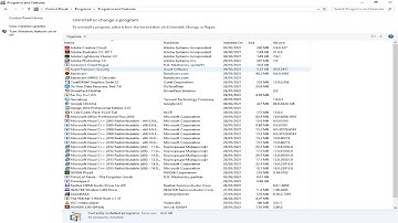 How to Uninstall any Software in Window 10
