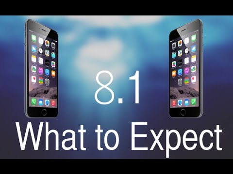Apple IOS 8.1 Update - What To Expect (October 2014)