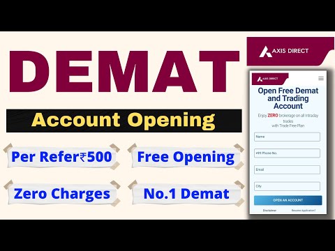 Axis Direct Account Opening Online | How To Open Axis Direct Demat And Trading Account | Best Demat