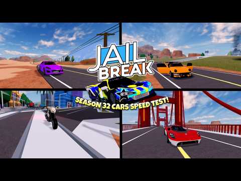 Which Season 32 Car Is The Fastest?! (Roblox Jailbreak)