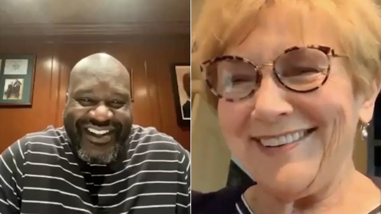 Shaquille O'Neal video calls his neighbors to check up on them amid  stay-at-home-orders I ABC7