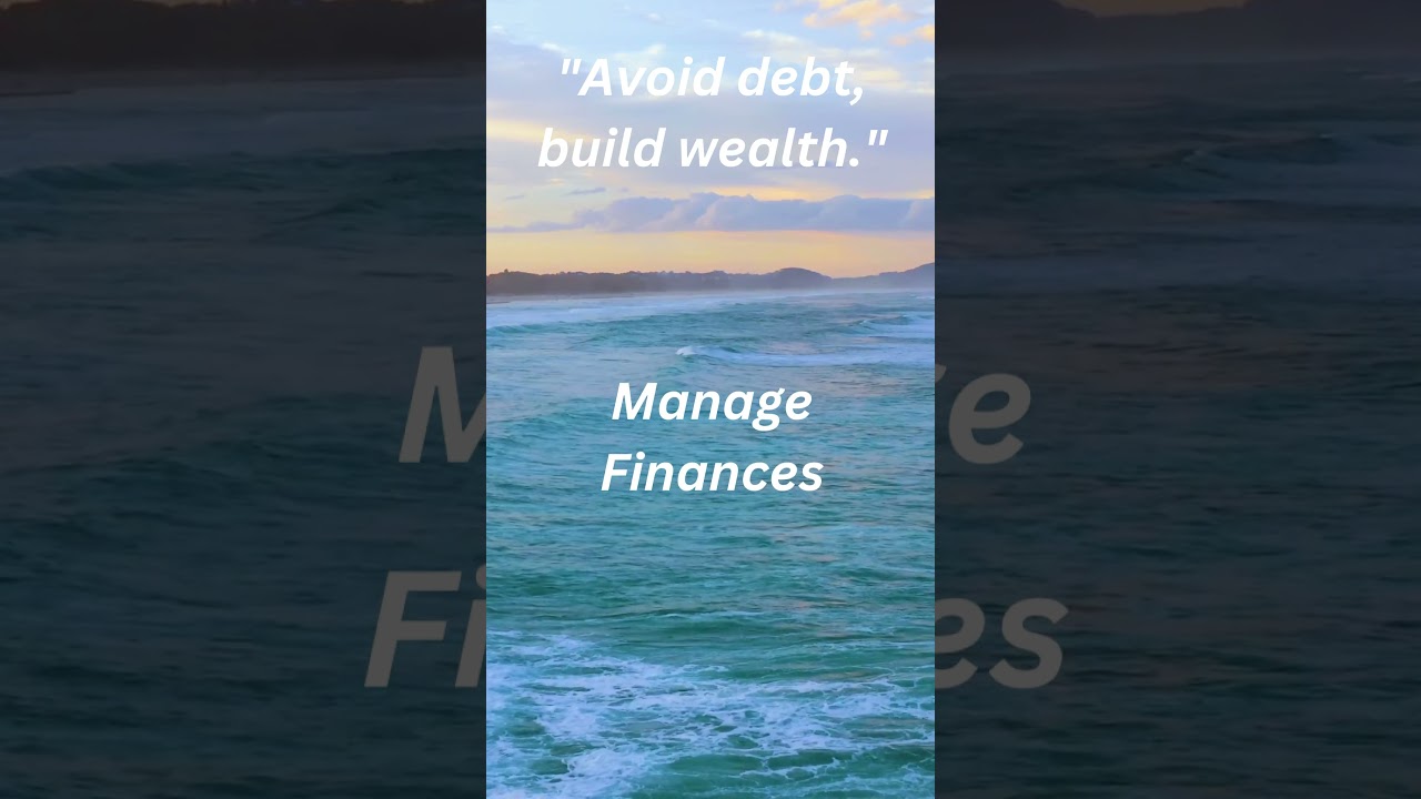 Wealth Building 101: Avoid Debt, Secure Your Future!  