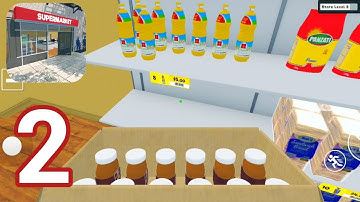 Supermarket Simulator Mobile | Gameplay Walkthrough Part 2 - New Product License