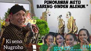 Ki seno Nugroho Bagong sak konco ngiringi poro sinden