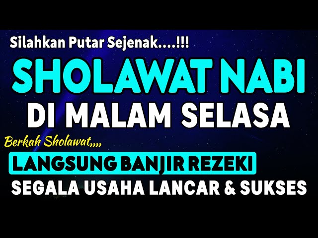 SHOLAWAT JIBRIL PENARIK REZEKI PALING KUAT DARI SEGALA ARAH, Sholawat Nabi Paling Merdu class=