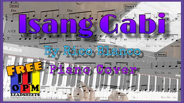 Isang Gabi by Julie Anne San Jose and Rico Blanco Free Lead Sheet