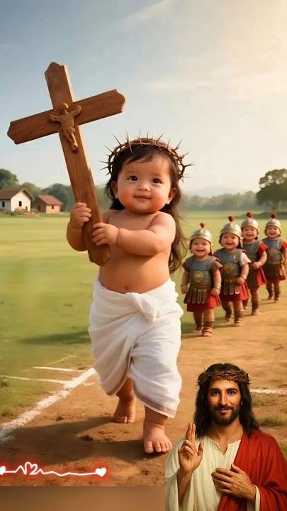 papa Jesus on the cross🙏✝️❤️#shorts #crush #jesus #papajesus #papa #cross #bible #baby #unitedstates