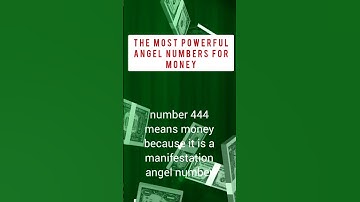 The most powerful angel numbers for Money #moneymanifest #angelnumbers #lawofattraction