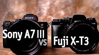 Sony A7 III vs Fujifilm X-T3. Что лучше для видео?
