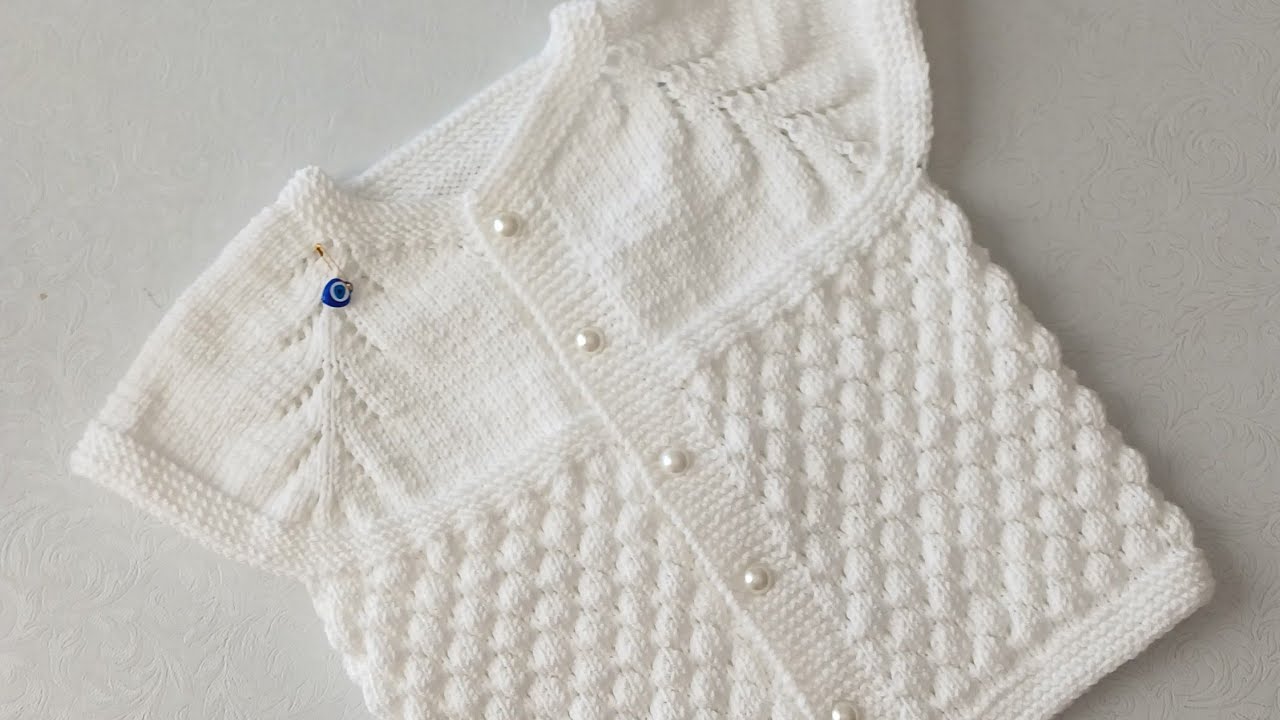 #orgumodelleri #bebekyeleği 🌷Bonbon Modeli Yelek Yapımı 2 yaş