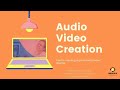 Day 2 Webinar: Audio/Video resume creation