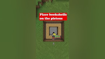 Automatic Enchantment Table In Minecraft! #shorts