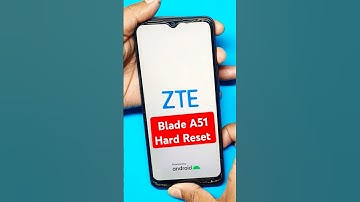 How To Reset ZTE Blade A51 Hard Reset Pin/Pattern/Password Lock Remove | Zte A51 Screen Lock Remove