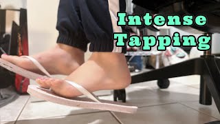 Intense Tapping Flipflop 1 Minute Challenge