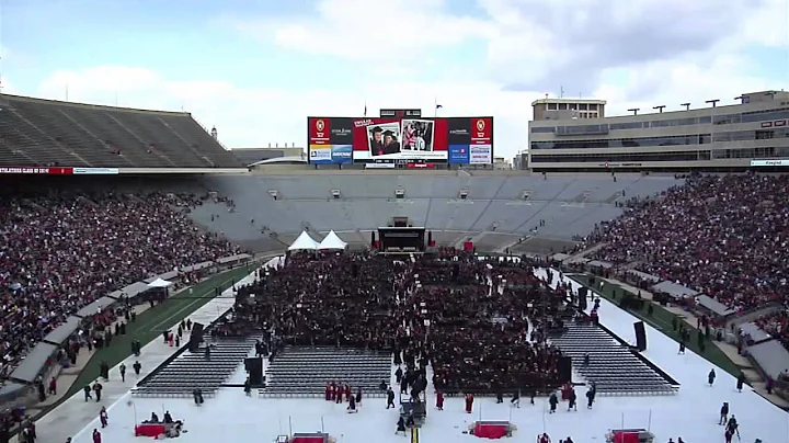 University of Wisconsin graduation time-lapse