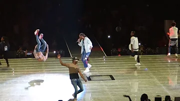Chris Brown brings out Usher & Future Party Tour 2017