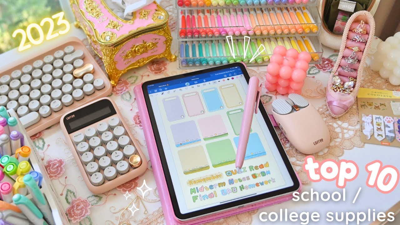 The Best School Supplies For College Students