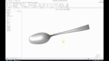 Spoon - Creo Parametric 2.0 / Pro Engineer