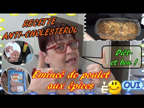 🚨--recette-anti-cholesterol---🍗---emince-de-poulet-aux-epices-!---🍽---décembre-2019