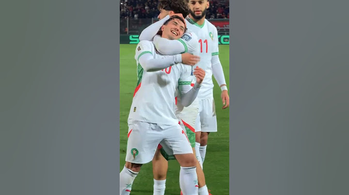 فرحة ابراهيم دياز عندما يكون في المنتخب المغربي #المغرب