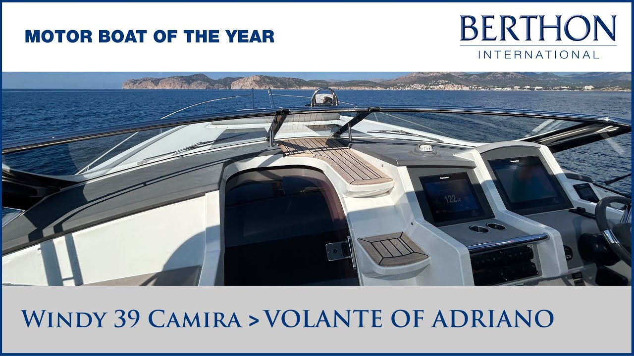 ⁣Windy 39 Camira “VOLANTE OF ADRIANO” Yacht for Sale | Motor Boat of the Year | Tour with Hugh Rayner