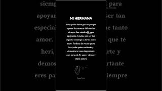 Poema Para Dedicar A Mi Hermana