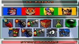 Crash Team Racing Battle Mode 4 Players | Road To CTR Nitro-Fueled