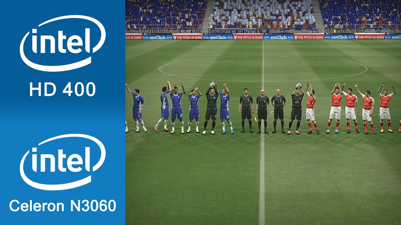 Pro Evolution Soccer 2017 Gameplay Intel HD 400 + Intel Celeron N3060