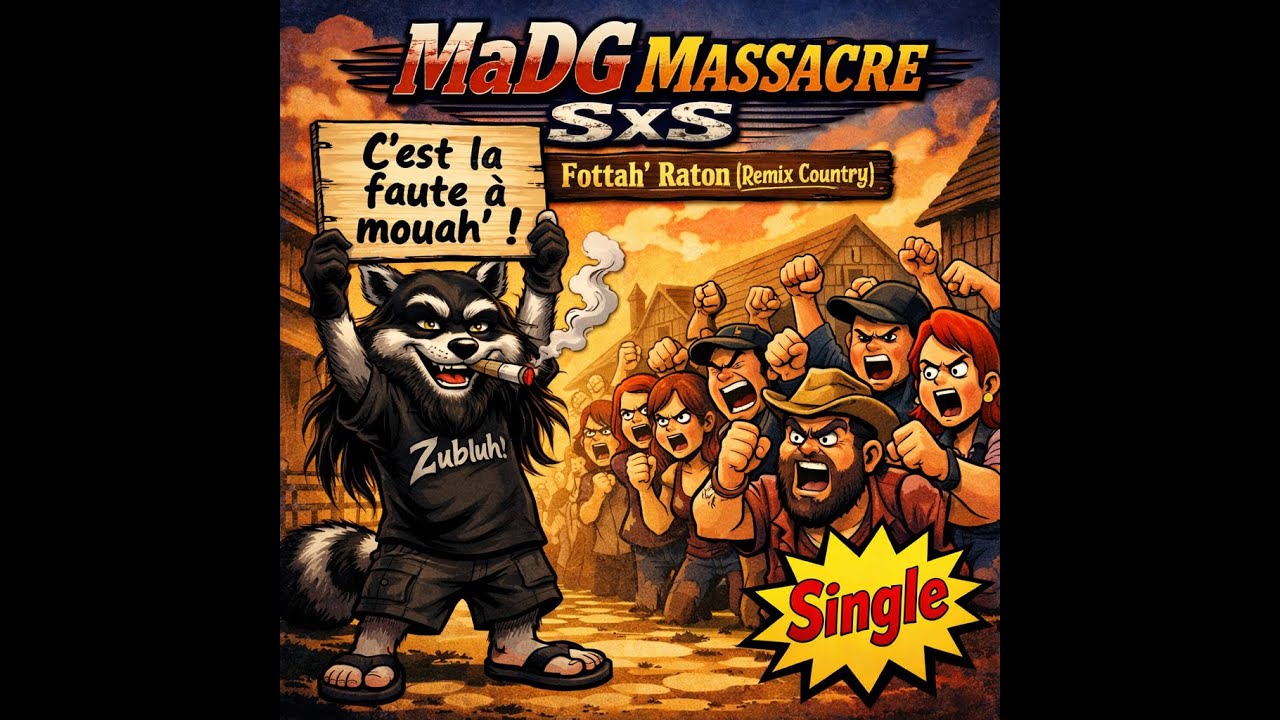 MaDG - Reprise de SxS - Fottah' Raton (Remix Country)