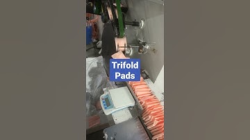 sanitary Pad Trifold Machine | Sanitary pad business | sanitary Napkin 2023 New