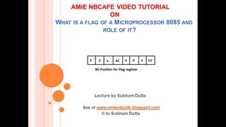 WHAT IS A FLAG IN 8085 | Microprocessor Tutorial