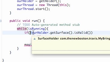 Android Developing Applications Tutorial 69 Locking and Unlocking a Canvas