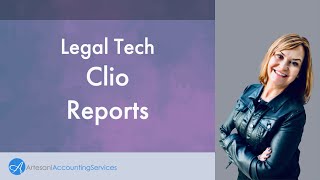 Attorney Legal Tech: Clio reports
