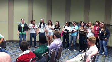Theta Phi Alpha Beta Lambda- Singing to Kappa Sigma (tune of Super Bass)