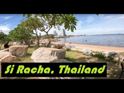Si Racha, Thailand: City Park has a Beach!