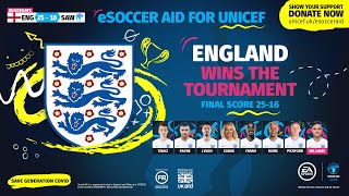 FIFA 20 | eSoccer Aid for Unicef Tournament Highights