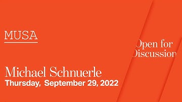 The Weitzman School Presents: Michael Schnuerle